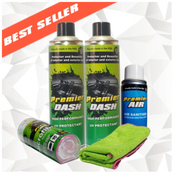 Premier Dash, Premier Air + Microfiber Cloth Combo