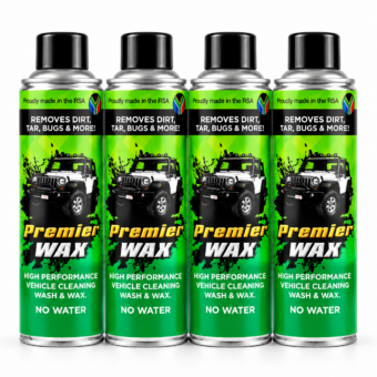 Premier Wax Quad Pack – 4 x 500ml Wash & Wax