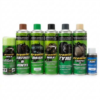 Premier Combo – Complete 7-Piece Car Care Kit