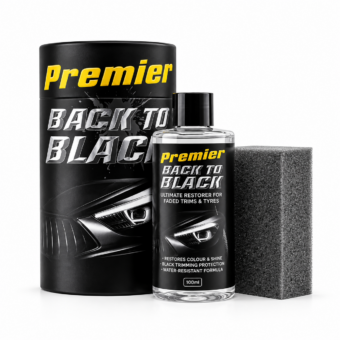 Premier Back to Black 100ml – Exterior Trim Restorer